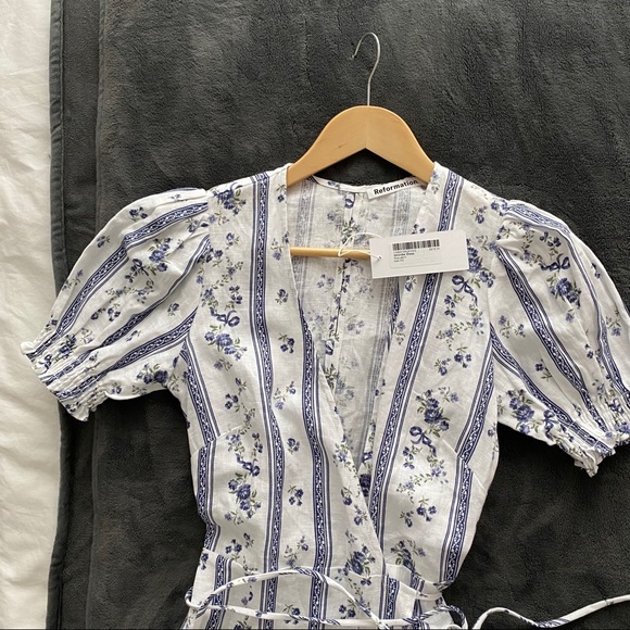 Reformation Veronika print midi dress - Picture 4 of 5